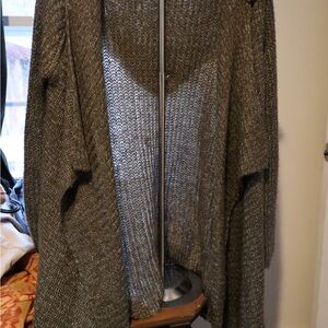 Cotton On Women's Open Front Knit Sweater - Black